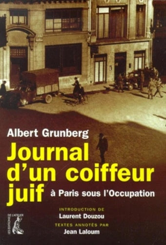 Journal d'un coiffeur juif à Paris sous l'occupation