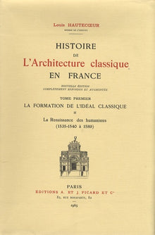 Histoire de l'architecture classique en France