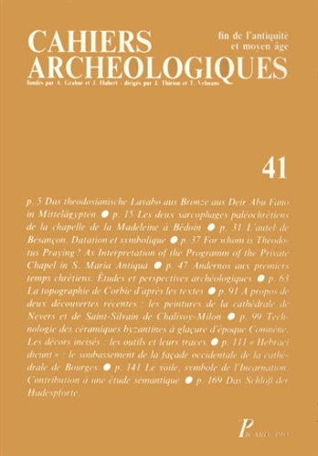Cahiers archéologiques