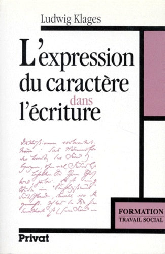 L'expression du caractère dans l'écriture