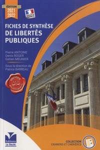 Fiches de synthèse de libertés publiques