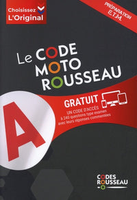 Code Rousseau moto 2025