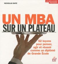 Un mba sur un plateau