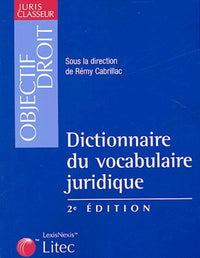 Dictionnaire du vocabulaire juridique