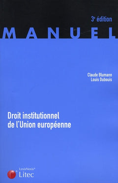 Droit institutionnel de l'Union européenne (ancienne édition)