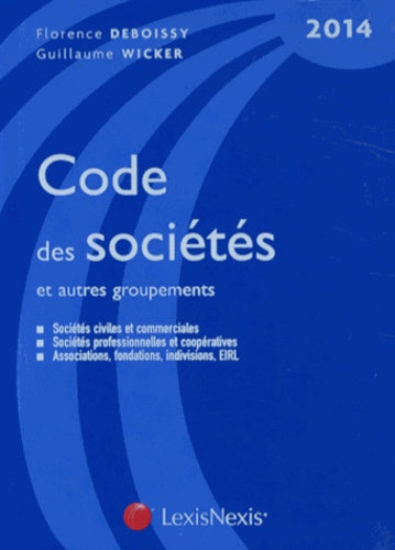 Code des sociétés et autres groupements 2014