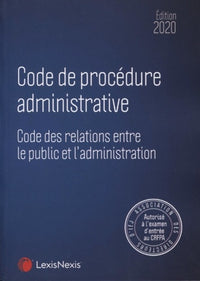 Code de procédure administrative 2020 spécial CRFPA