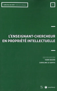 L'enseignant-chercheur en propriété intellectuelle