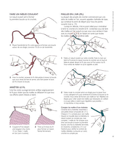 Crochet : Tous les points pas à pas