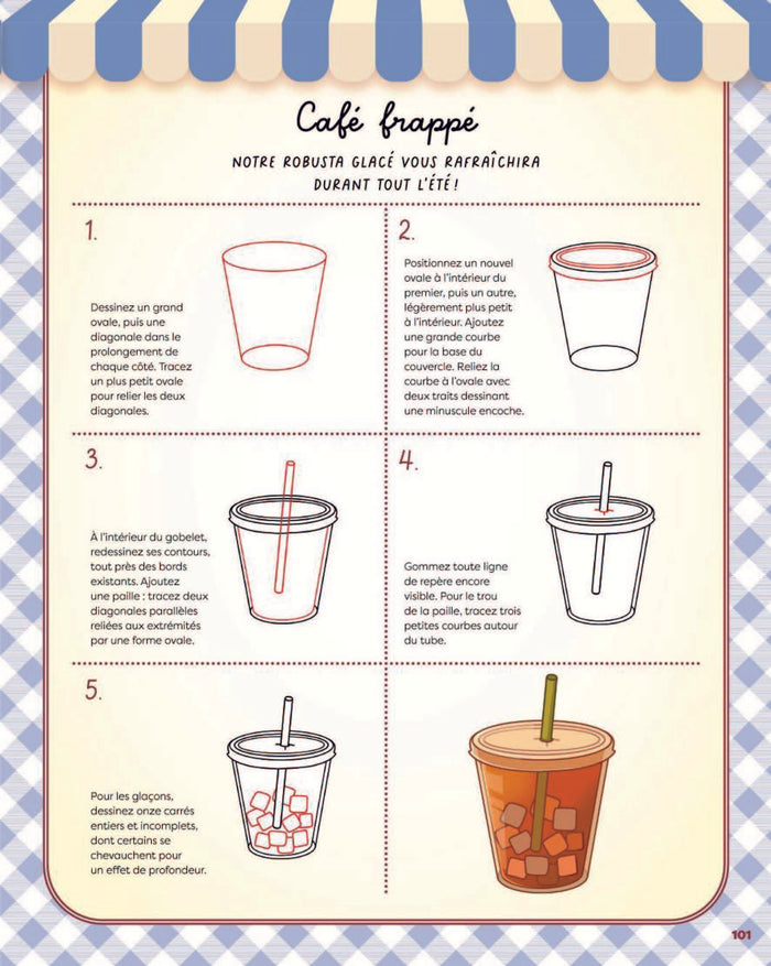 Petits dessins kawaii à croquer : Bienvenue au Kawaii Café !