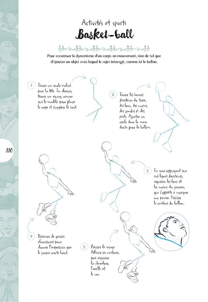 10 étapes pour dessiner le corps en mouvement