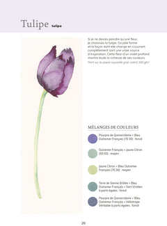 Guide des mélanges de couleurs pour l'aquarelle : Botanique