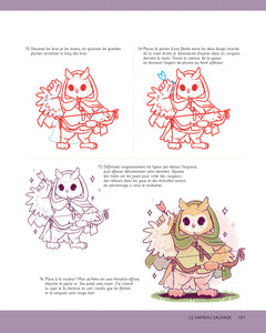 Dessiner des petits héros enchanteurs