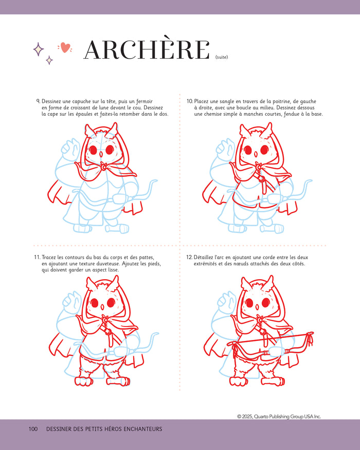 Dessiner des petits héros enchanteurs