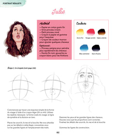 Merveilleux portraits à l'aquarelle
