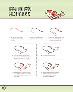 Dessiner kawaii : 80 adorables créatures aquatiques en pas à pas !