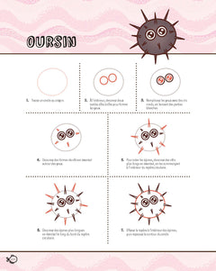 Dessiner kawaii : 80 adorables créatures aquatiques en pas à pas !