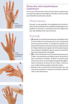 Le massage des zones réflexes