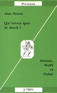 qu'est-ce que le droit?