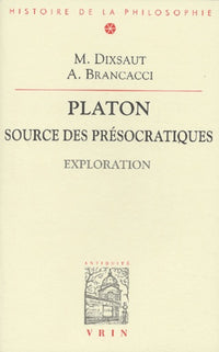 Platon source des présocratiques
