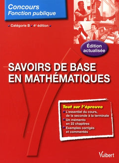 Savoirs de base en mathématiques: Catégorie B
