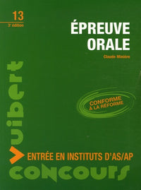 Concours d'entrée en instituts d'AS/AP: Epreuve orale