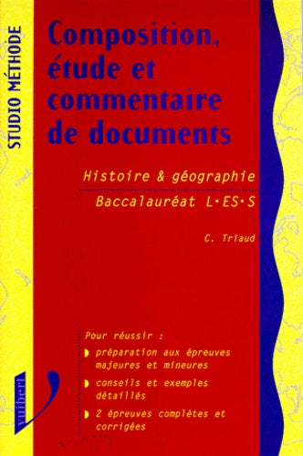 Composition, étude et commentaire de documents