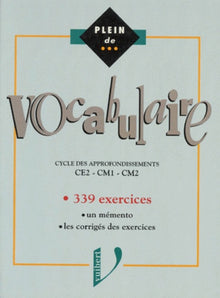 Vocabulaire