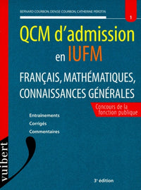 QCM d'admission en IUFM