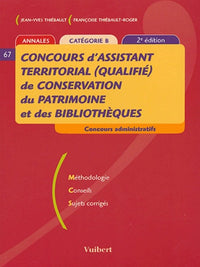 Concours d'assistant territorial de conservation du patrimoine et des bibliothèques