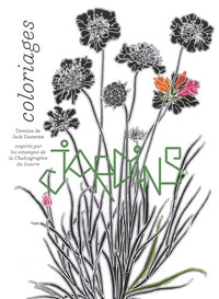 Jardins, carnet de coloriage