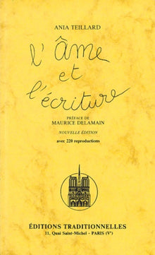L'ame et l'ecriture
