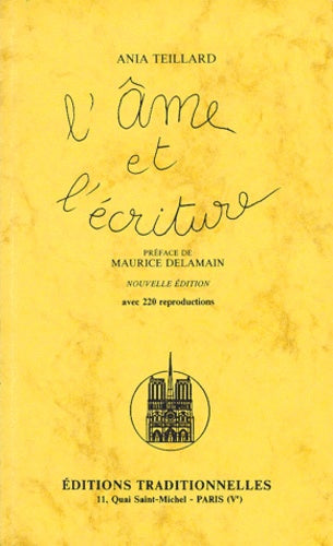 L'ame et l'ecriture
