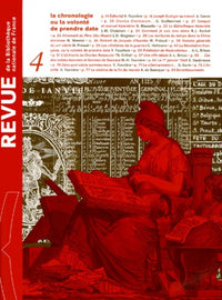 La Chronologie ou la volonté de prendre date