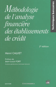 Méthodologie de l'analyse financière des établissements de crédit