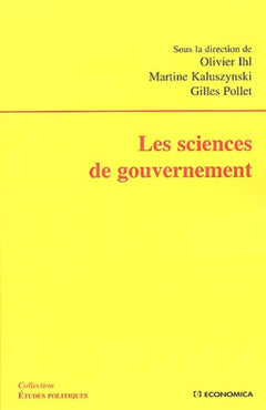 SCIENCES DE GOUVERNEMENT (LES)