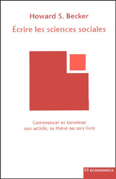 Écrire les sciences sociales
