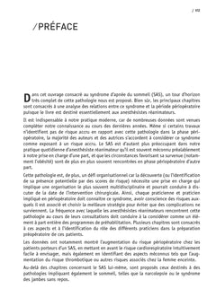 Syndrome d'apnée du sommeil en périopératoire