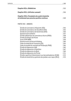Syndrome d'apnée du sommeil en périopératoire