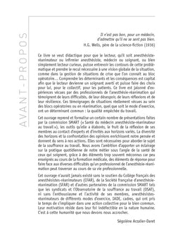 Le burn-out en anesthésie-réanimation