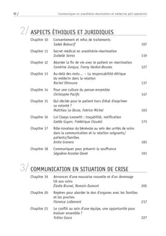 Communiquer en anesthésie-réanimation et médecine péri-opératoire
