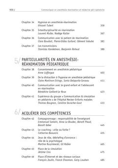 Communiquer en anesthésie-réanimation et médecine péri-opératoire