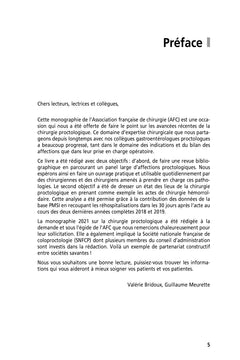 Chirurgie proctologique