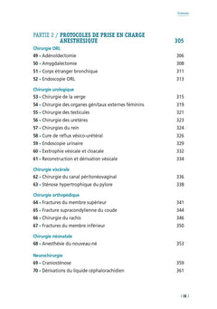 Principes et protocoles en anesthésie pédiatrique