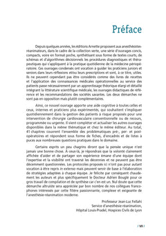 Protocoles de réanimation, anesthésie et transplantation en chirurgie cardio-vasculaire