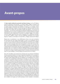 Guide de l'examen clinique