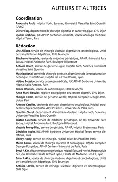 Chirurgie oncologique digestive du sujet âgé
