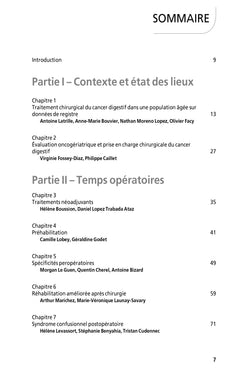 Chirurgie oncologique digestive du sujet âgé