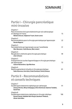 Chirurgie pancréatique laparoscopique et robot-assistée