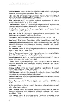 Chirurgie pancréatique laparoscopique et robot-assistée